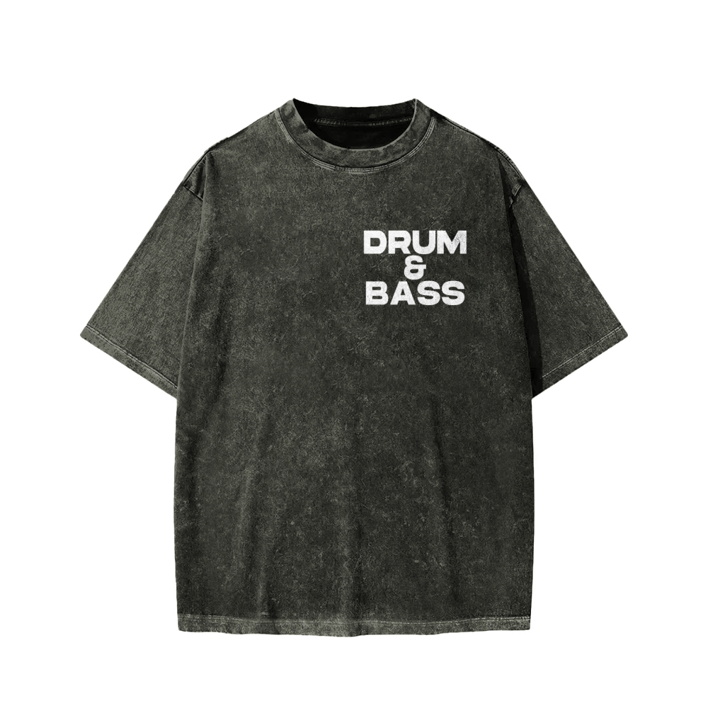 Drum & Bass Washed T-shirt