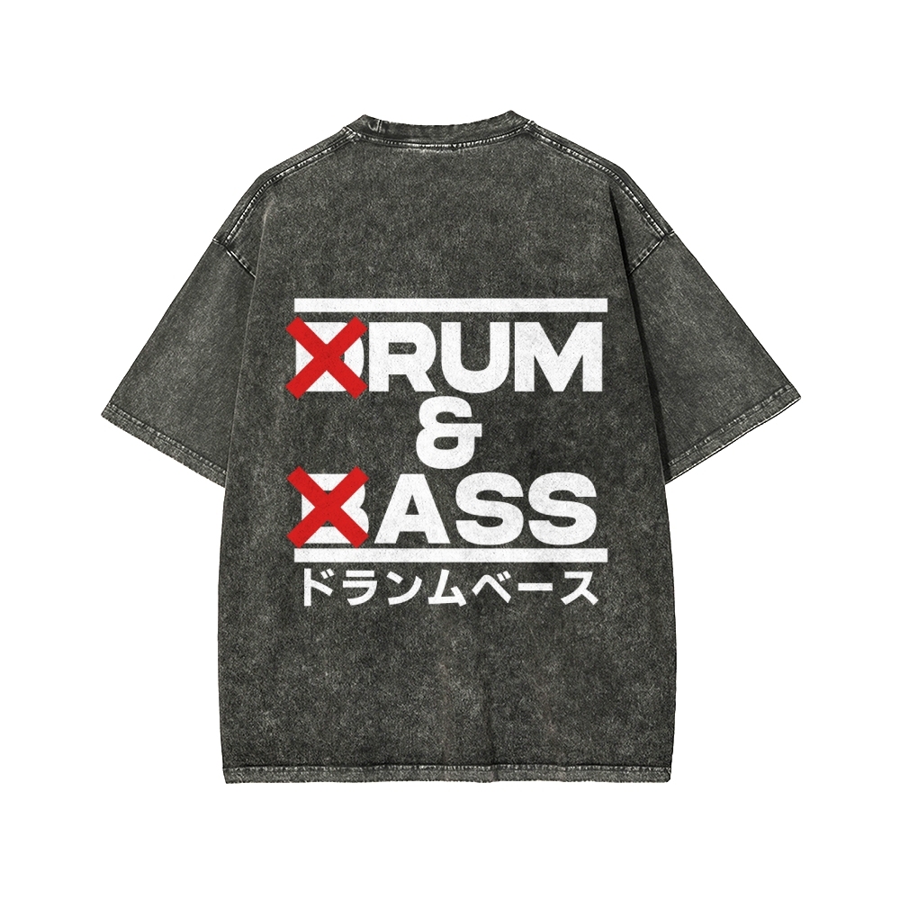 Drum & Bass Washed T-shirt