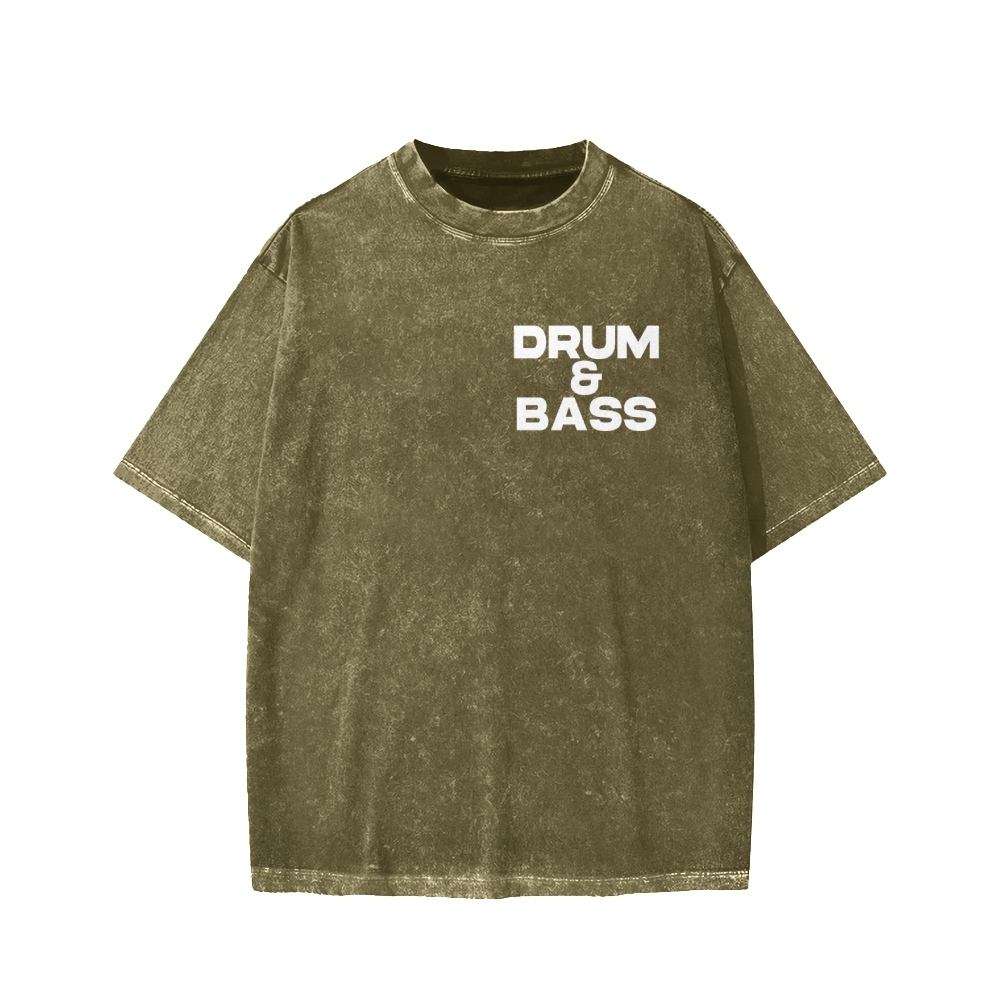 Drum & Bass Washed T-shirt