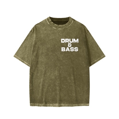 Drum & Bass Washed T-shirt