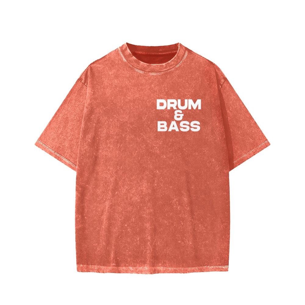 Drum & Bass Washed T-shirt