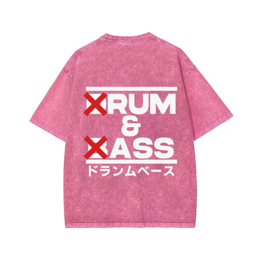 Drum & Bass Washed T-shirt
