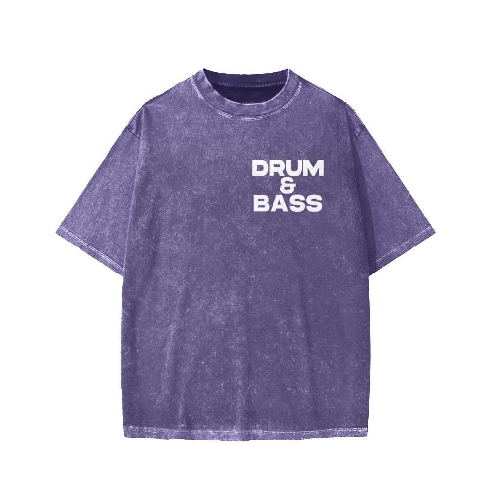Drum & Bass Washed T-shirt