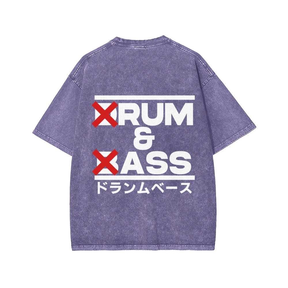 Drum & Bass Washed T-shirt