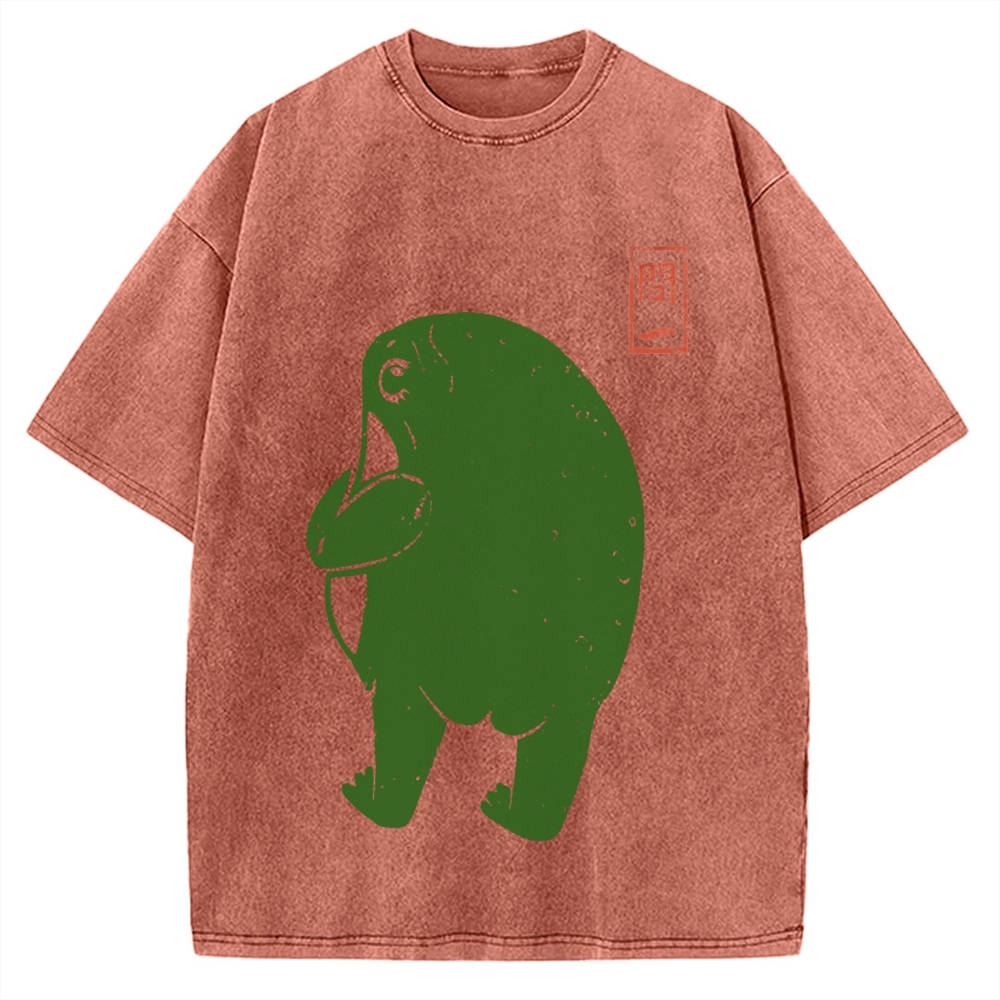 Frog Butt Vintage Washed T-shirt