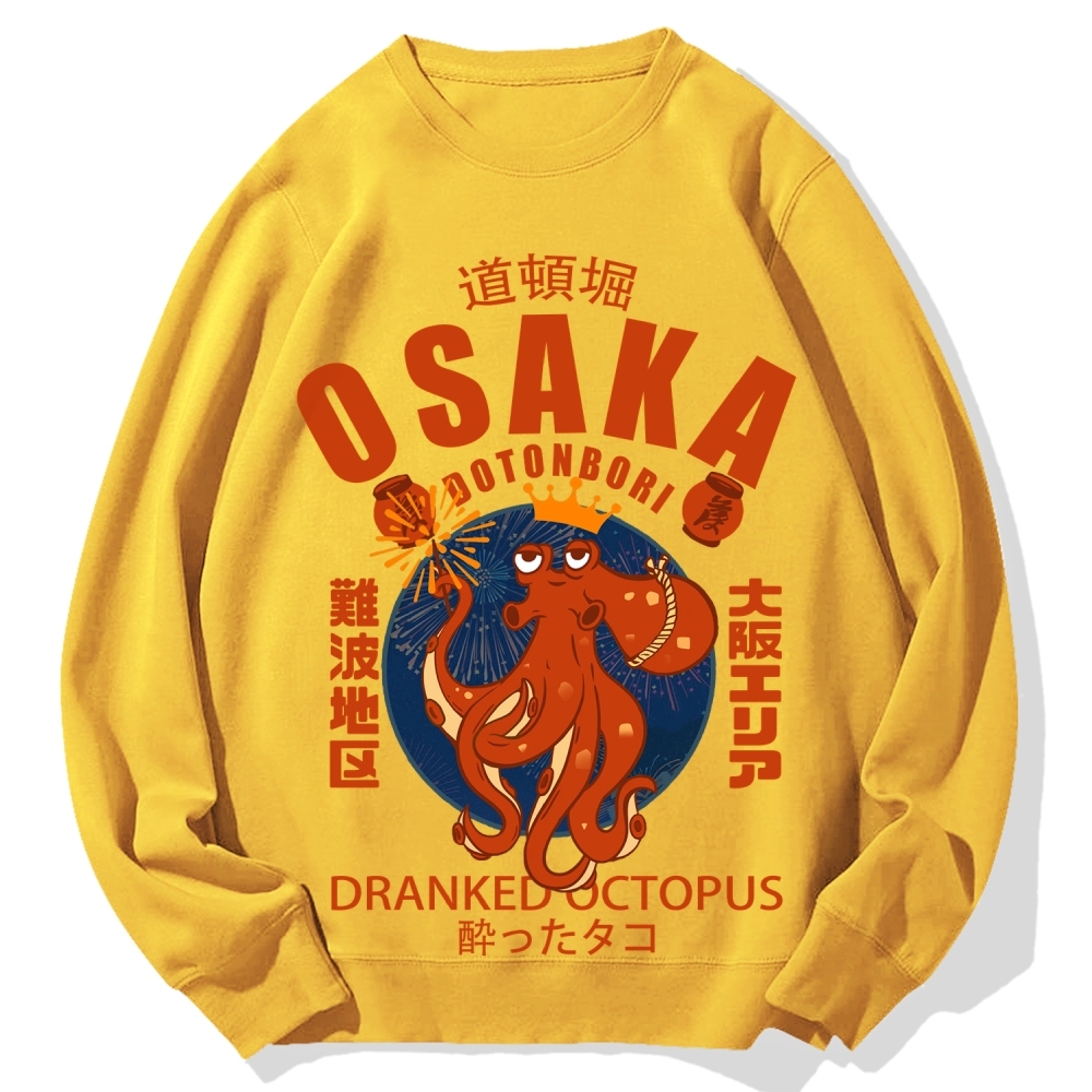Tokyo-Assassin Osaka October Hanabi fireworks Cotton Sweatshirt