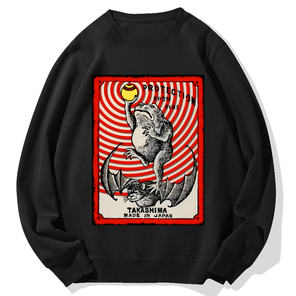 Tokyo-Assassin Takashima Matchbox  Cotton Sweatshirt