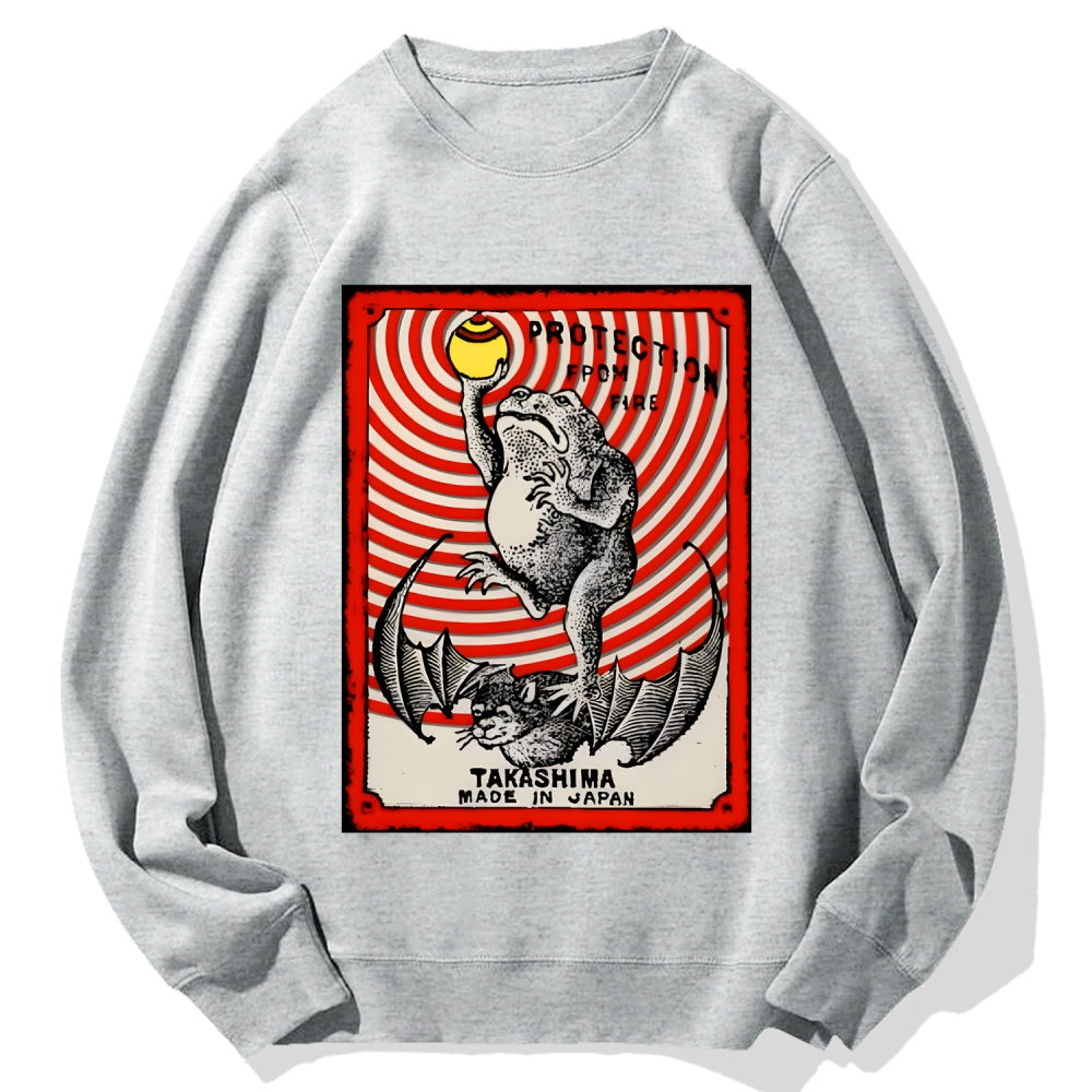 Tokyo-Assassin Takashima Matchbox  Cotton Sweatshirt