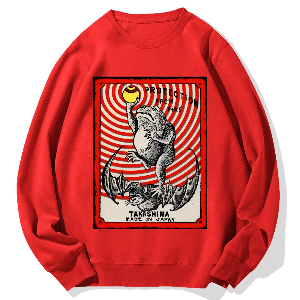 Tokyo-Assassin Takashima Matchbox  Cotton Sweatshirt