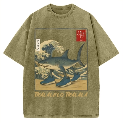 Vintage Washed T-shirt 2507002069