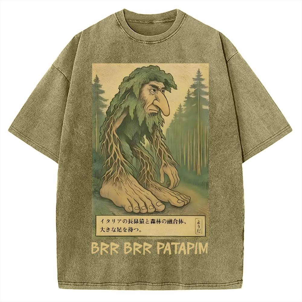 Vintage Washed T-shirt 2507002082