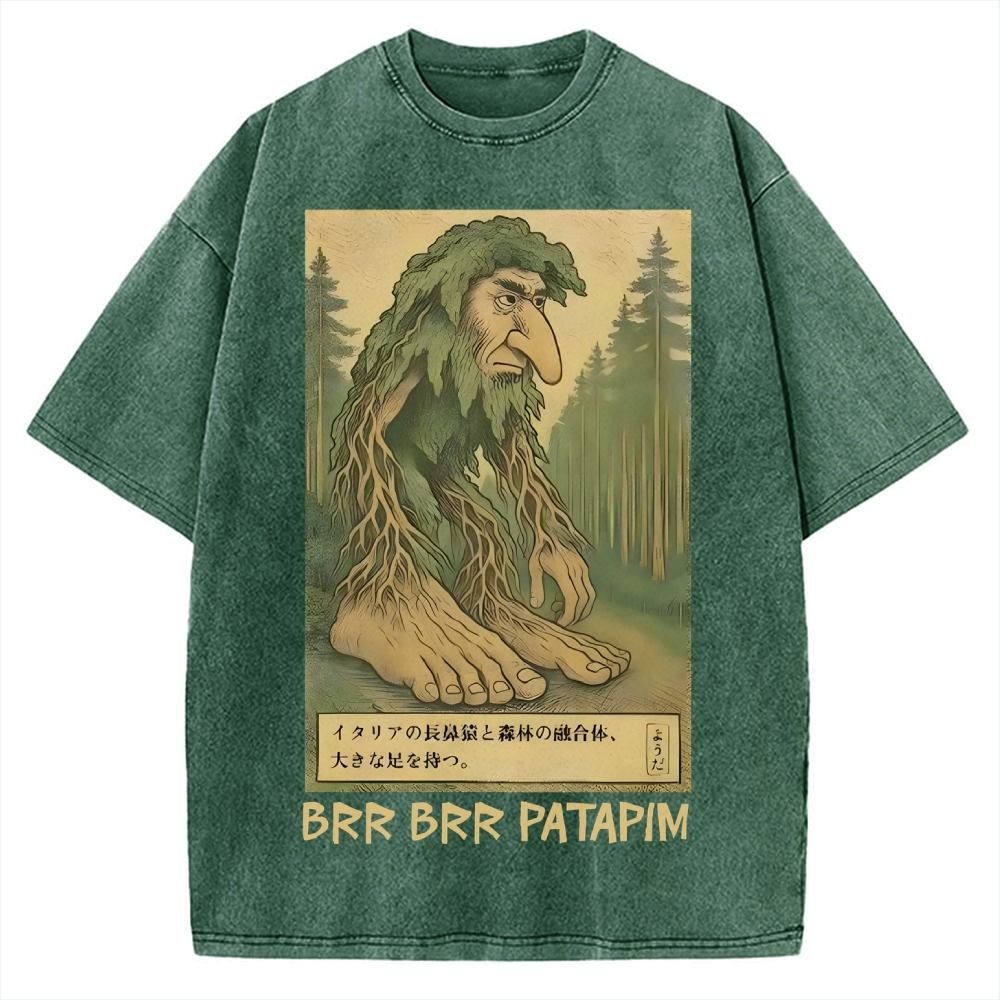 Vintage Washed T-shirt 2507002082