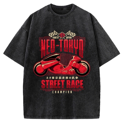 Neo Tokyo Vintage Washed T-shirt