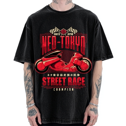Neo Tokyo Vintage Washed T-shirt