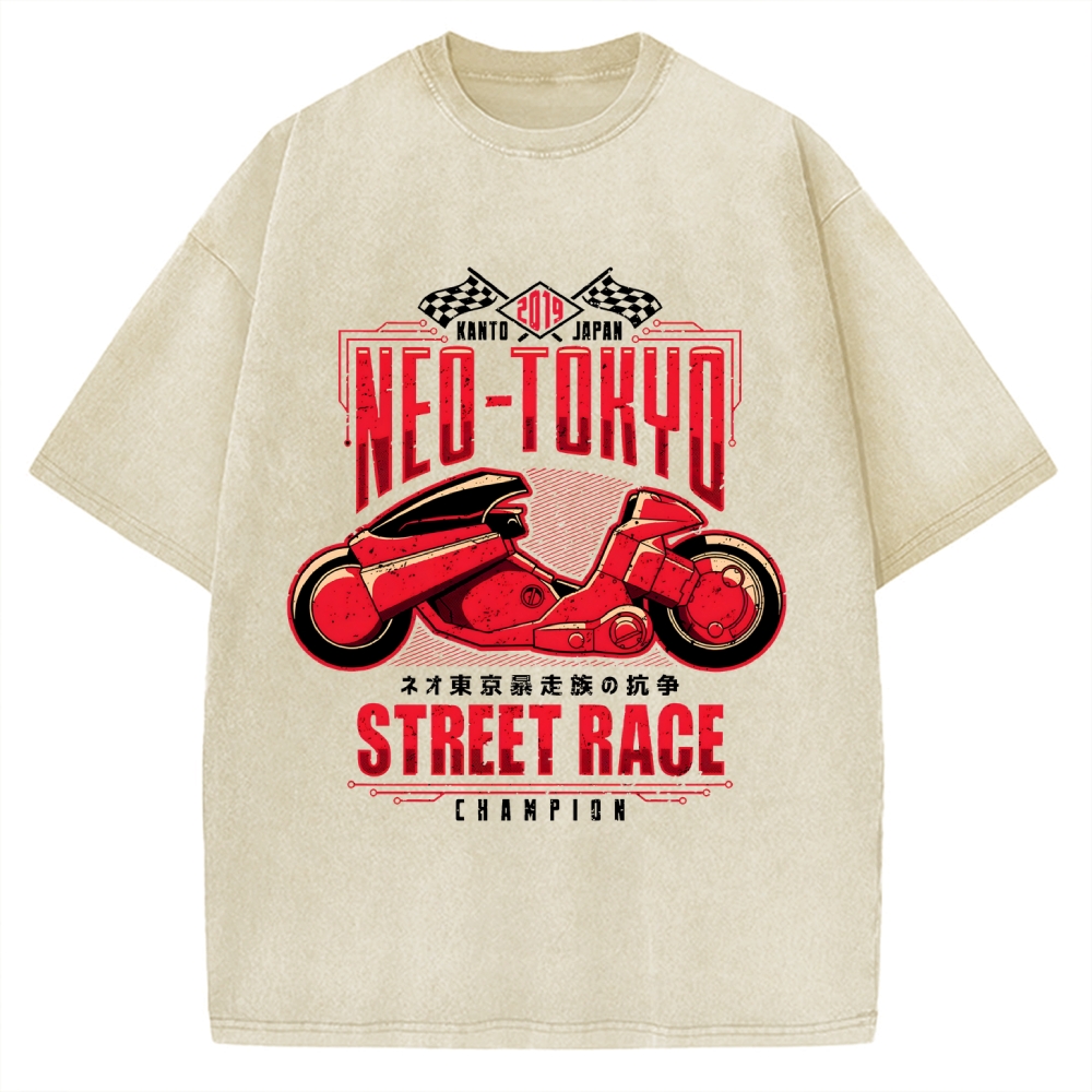 Neo Tokyo Vintage Washed T-shirt