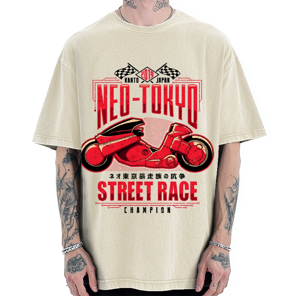 Neo Tokyo Vintage Washed T-shirt