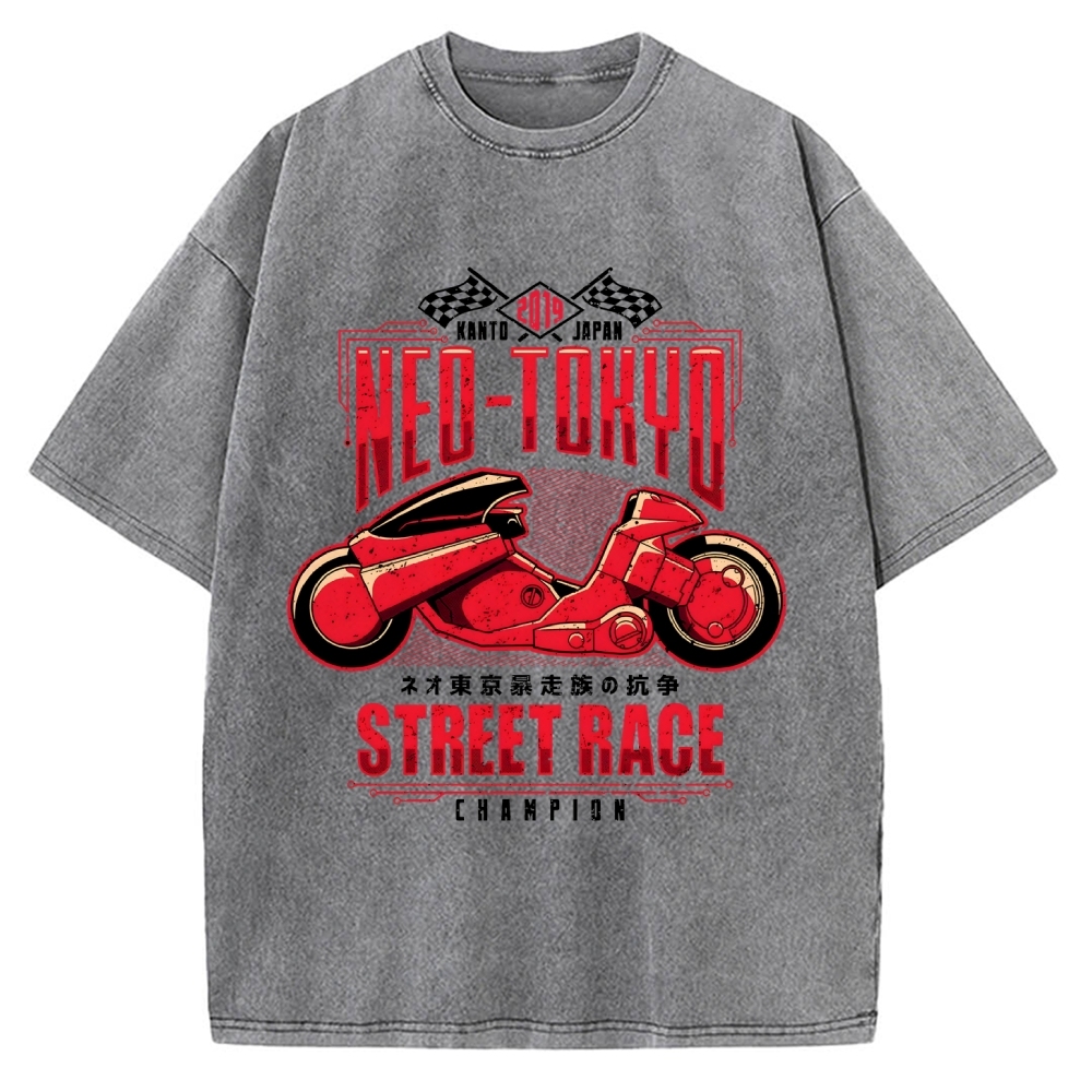 Neo Tokyo Vintage Washed T-shirt