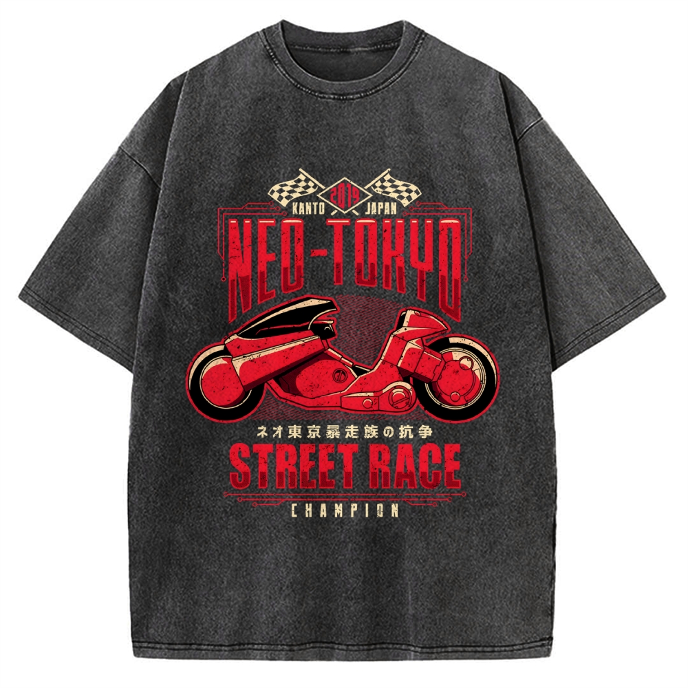 Neo Tokyo Vintage Washed T-shirt