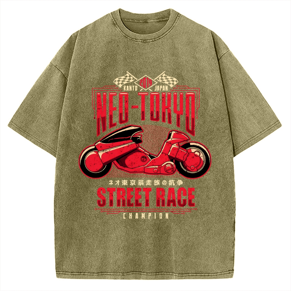Neo Tokyo Vintage Washed T-shirt