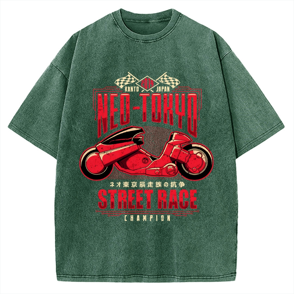 Neo Tokyo Vintage Washed T-shirt
