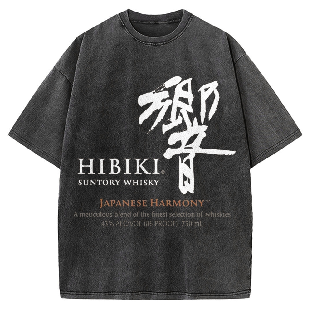 Hibiki Japanese Whisky Vintage Washed T-shirt