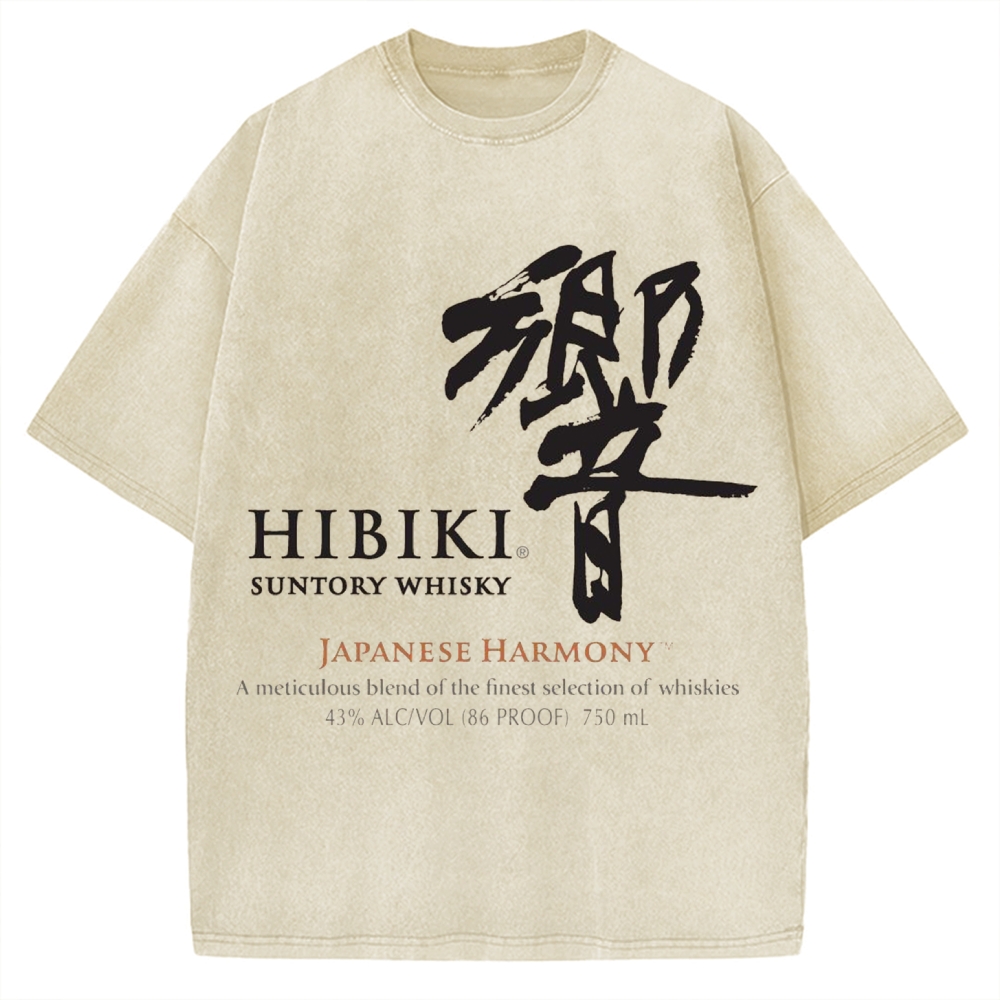 Hibiki Japanese Whisky Vintage Washed T-shirt