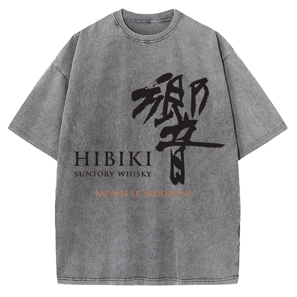 Hibiki Japanese Whisky Vintage Washed T-shirt