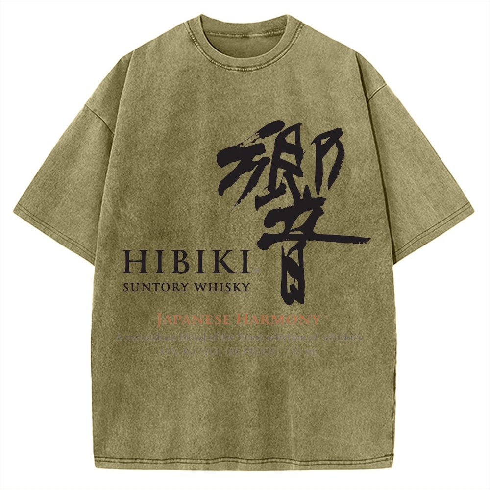 Hibiki Japanese Whisky Vintage Washed T-shirt
