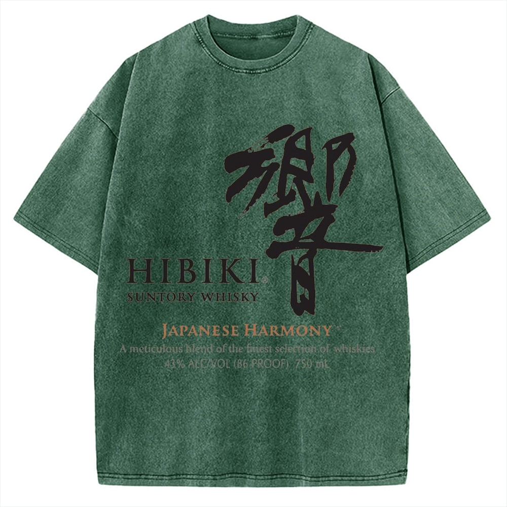 Hibiki Japanese Whisky Vintage Washed T-shirt