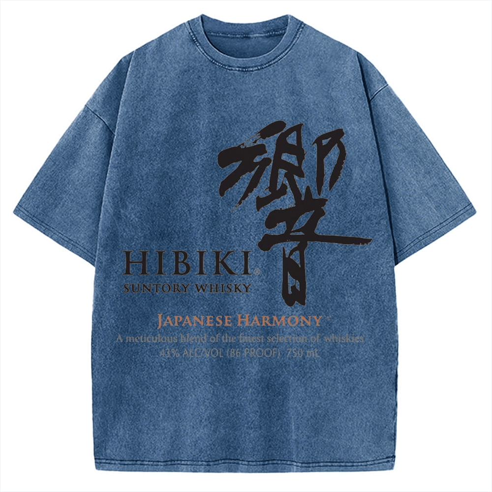 Hibiki Japanese Whisky Vintage Washed T-shirt