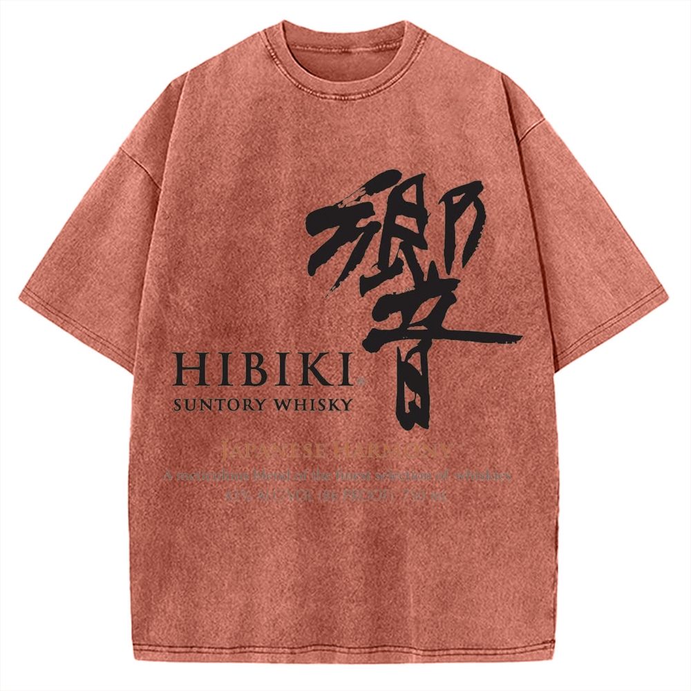 Hibiki Japanese Whisky Vintage Washed T-shirt