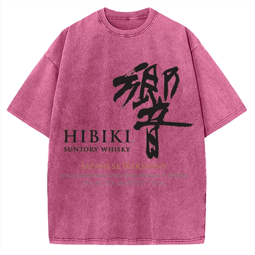 Hibiki Japanese Whisky Vintage Washed T-shirt