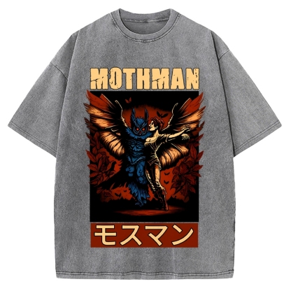Japanese mothman Essential Vintage Washed T-shirt