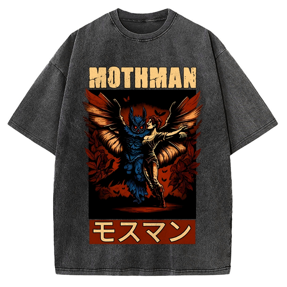 Japanese mothman Essential Vintage Washed T-shirt