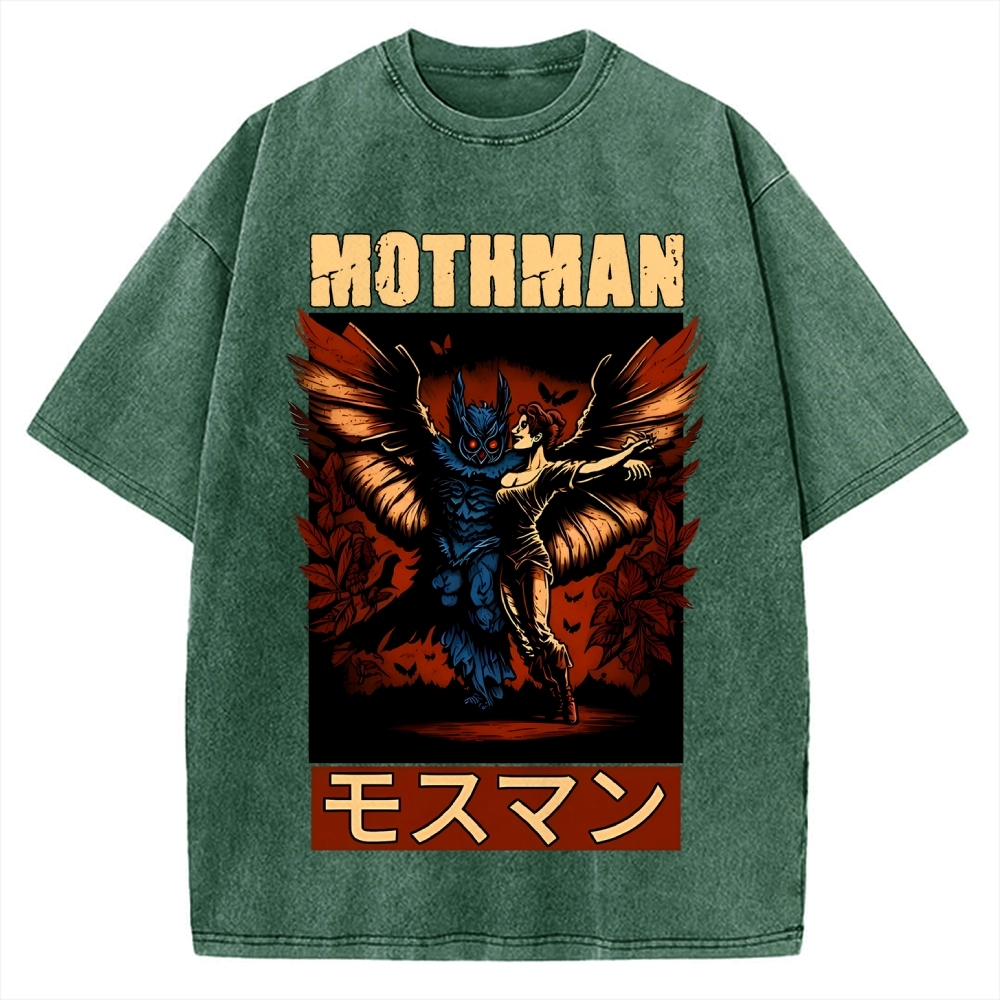 Japanese mothman Essential Vintage Washed T-shirt