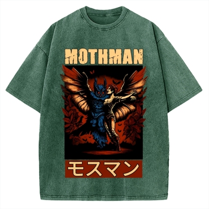 Japanese mothman Essential Vintage Washed T-shirt