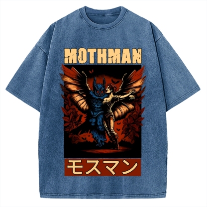 Japanese mothman Essential Vintage Washed T-shirt