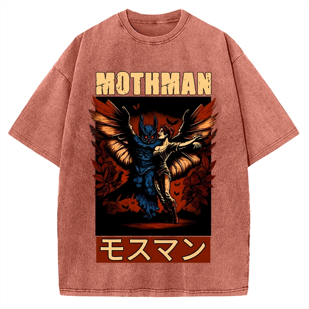 Japanese mothman Essential Vintage Washed T-shirt