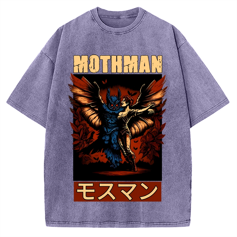 Japanese mothman Essential Vintage Washed T-shirt