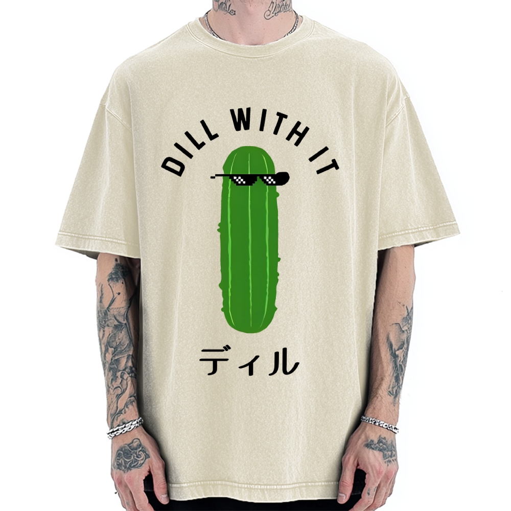 Dill With It Vintage Washed T-shirt