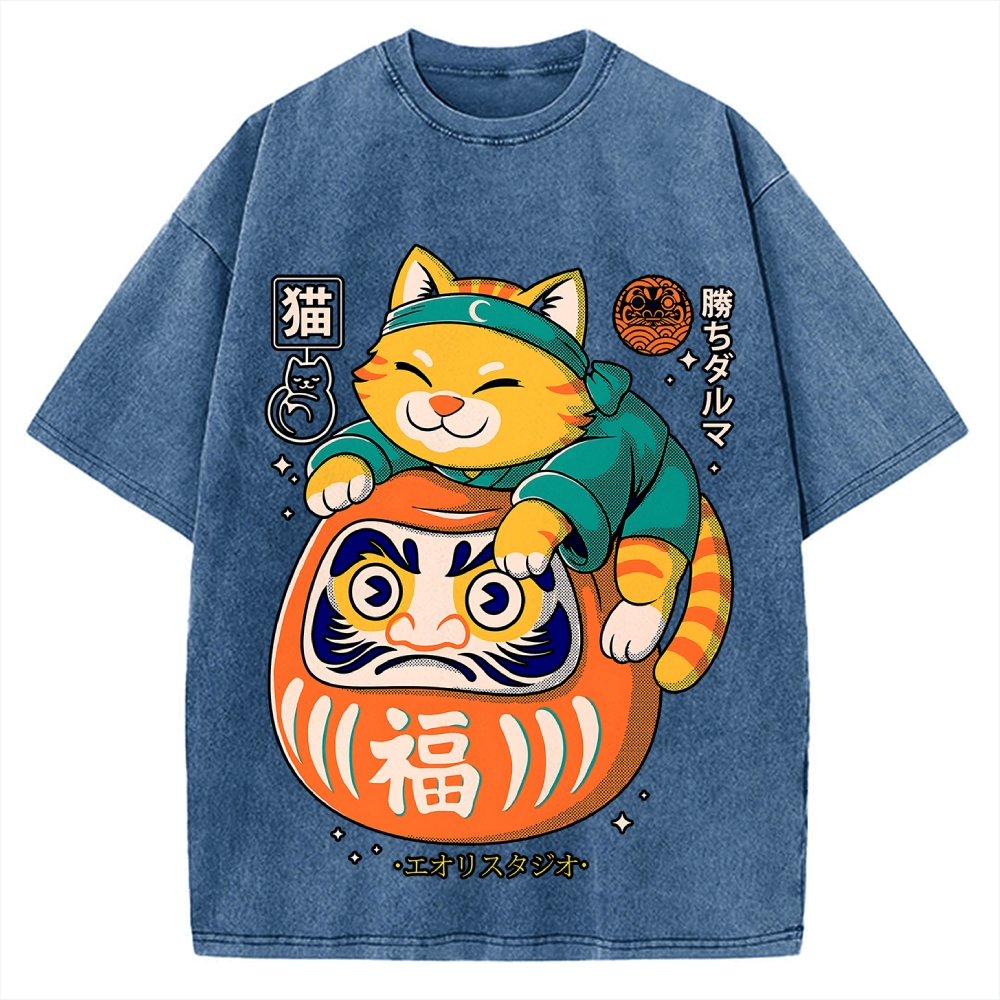 Lucky Bodhidharma Vintage Washed T-shirt