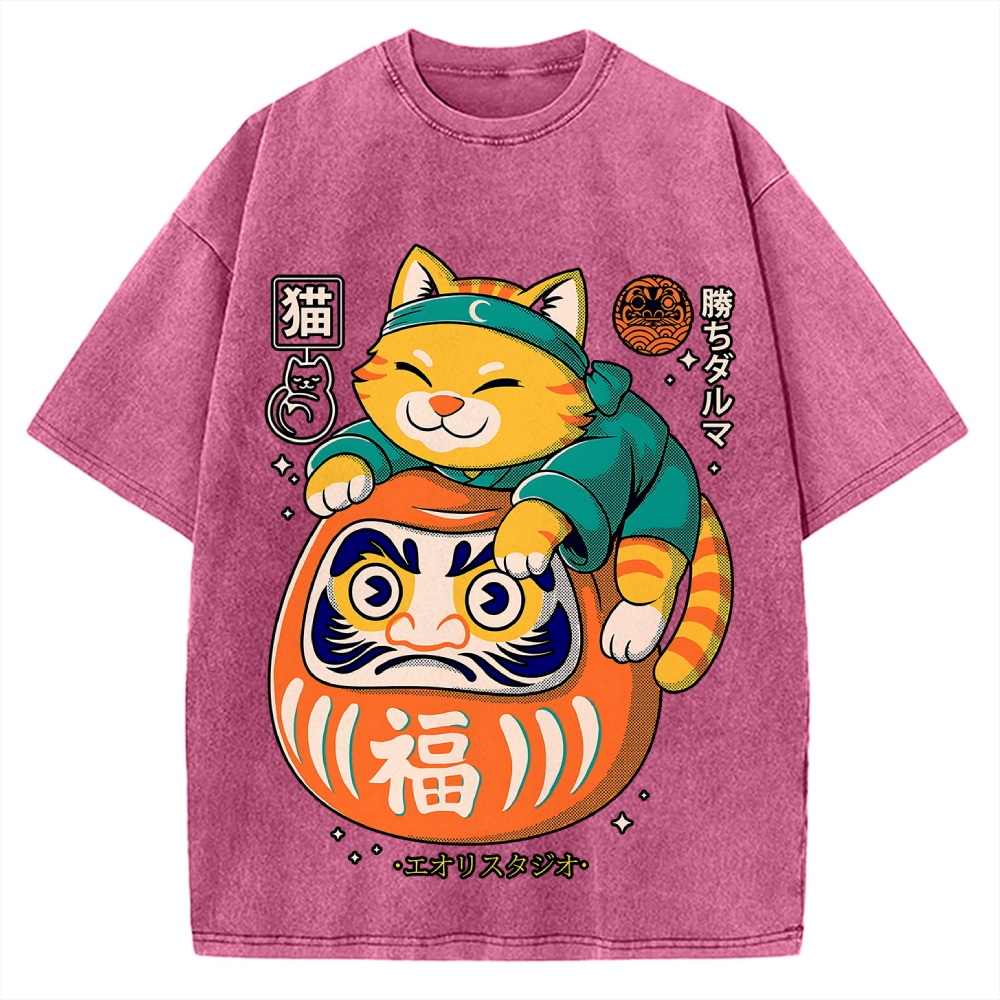 Lucky Bodhidharma Vintage Washed T-shirt