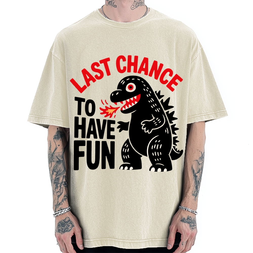 Last Chance Vintage Washed T-shirt 2508001758