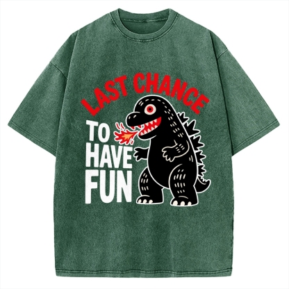 Last Chance Vintage Washed T-shirt 2508001758