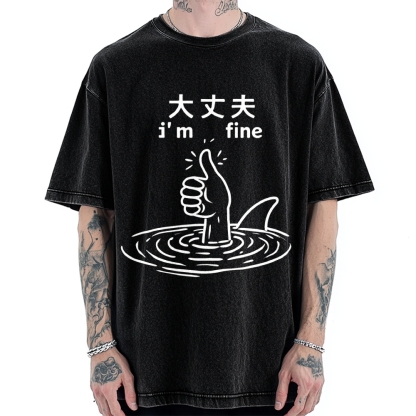 People In Danger Vintage Washed T-shirt