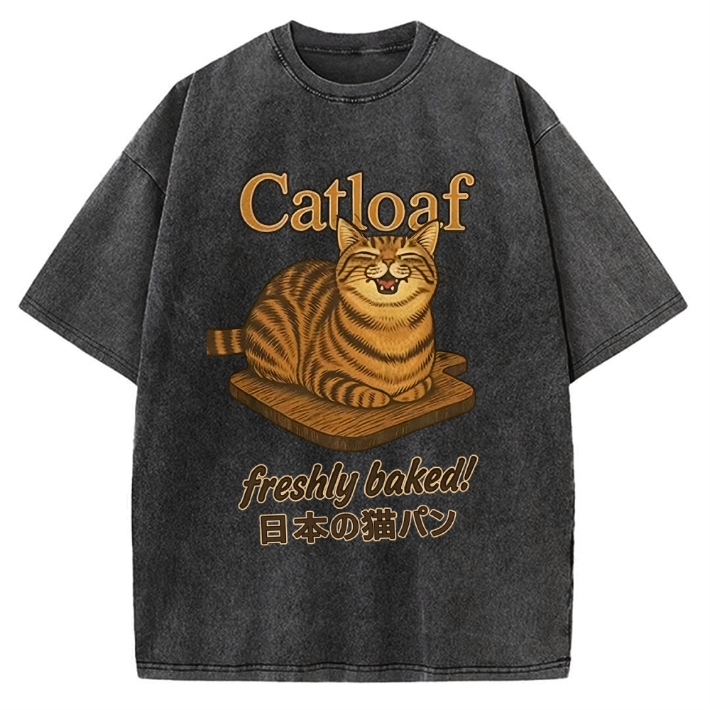 Japan Catloaf Vintage Washed T-shirt