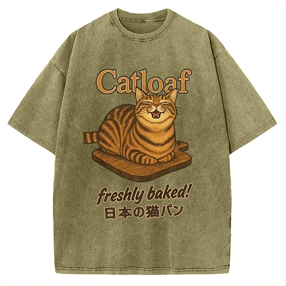 Japan Catloaf Vintage Washed T-shirt