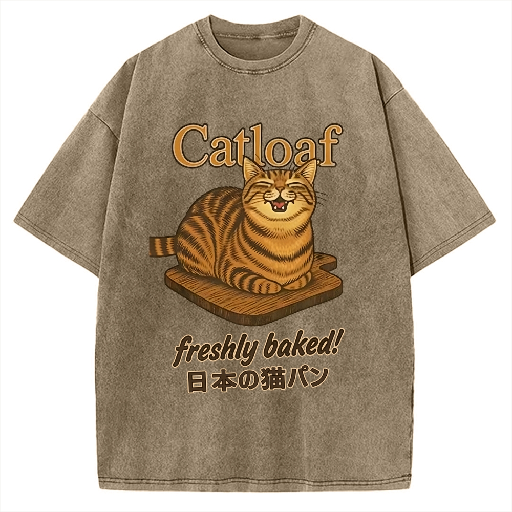 Japan Catloaf Vintage Washed T-shirt
