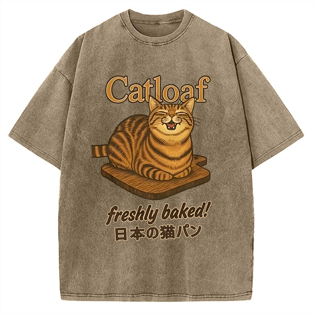 Japan Catloaf Vintage Washed T-shirt