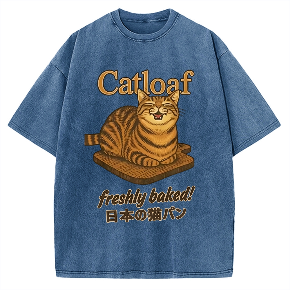 Japan Catloaf Vintage Washed T-shirt